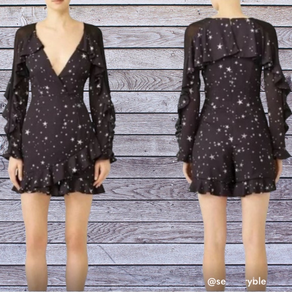 Fame & Partners Midnight Sky Romper - Picture 2 of 11